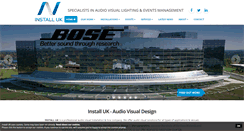 Desktop Screenshot of install-uk.com